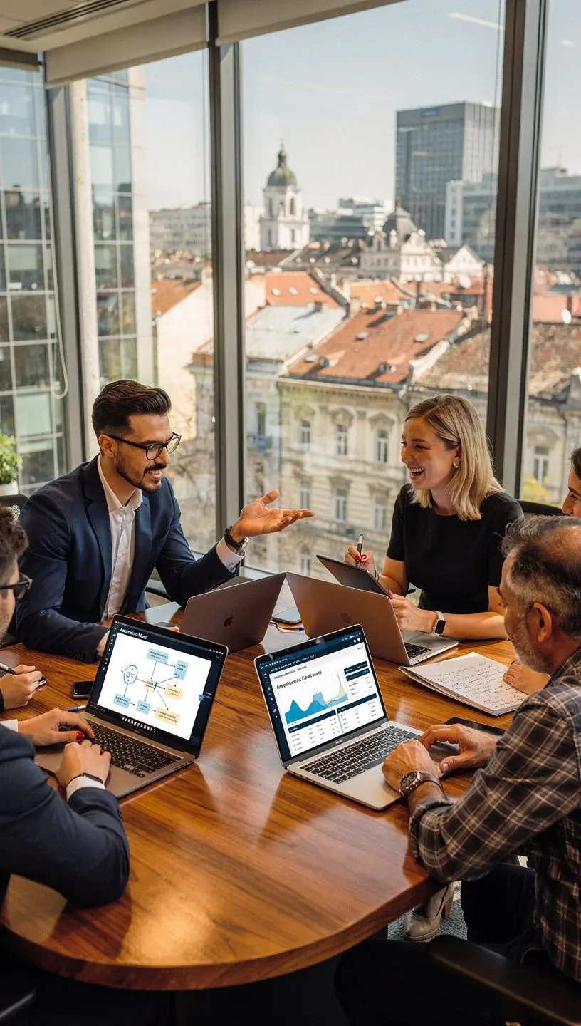 Automatizarea proceselor de afaceri pentru eficiență maximă.