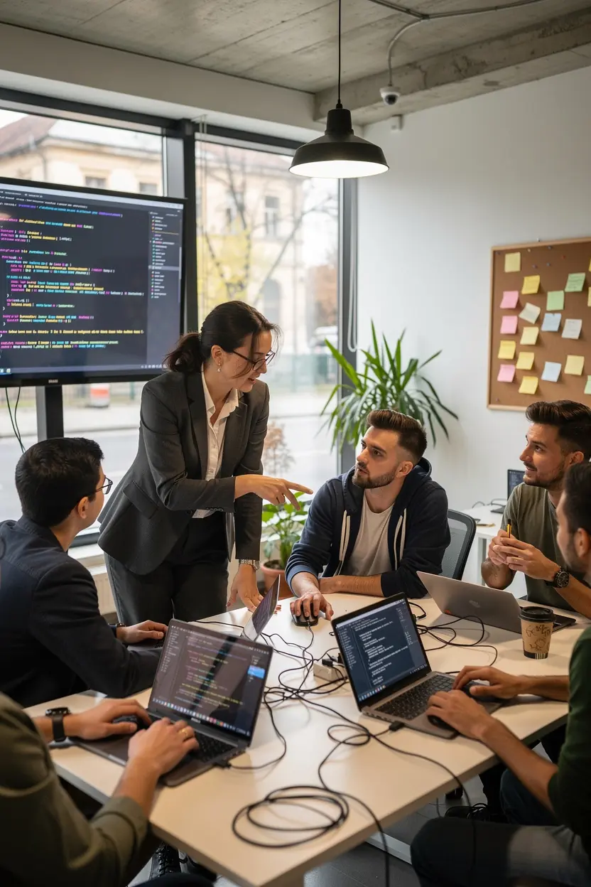 Optimizarea fluxurilor de lucru prin automatizare software.